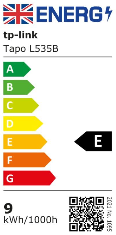 Tapo L530B B22 Smart Bulb Multicolour Dimmable LED Light Bulb