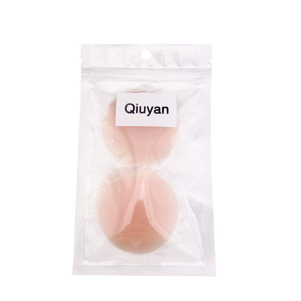 2 Pairs Silicone Nipple Covers Pasties Invisible Reusable Adhesive for Party Dress