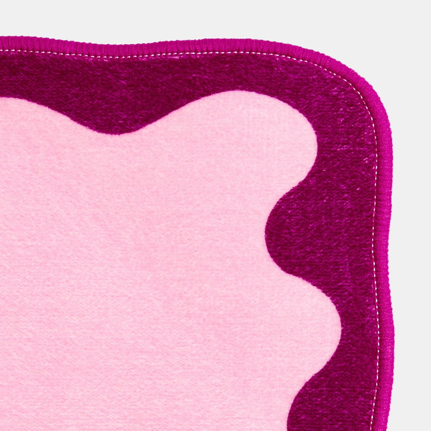 OHS Bows Bath Mat Soft Velvet Quick Dry Non-Slip Bathroom Shower Rug