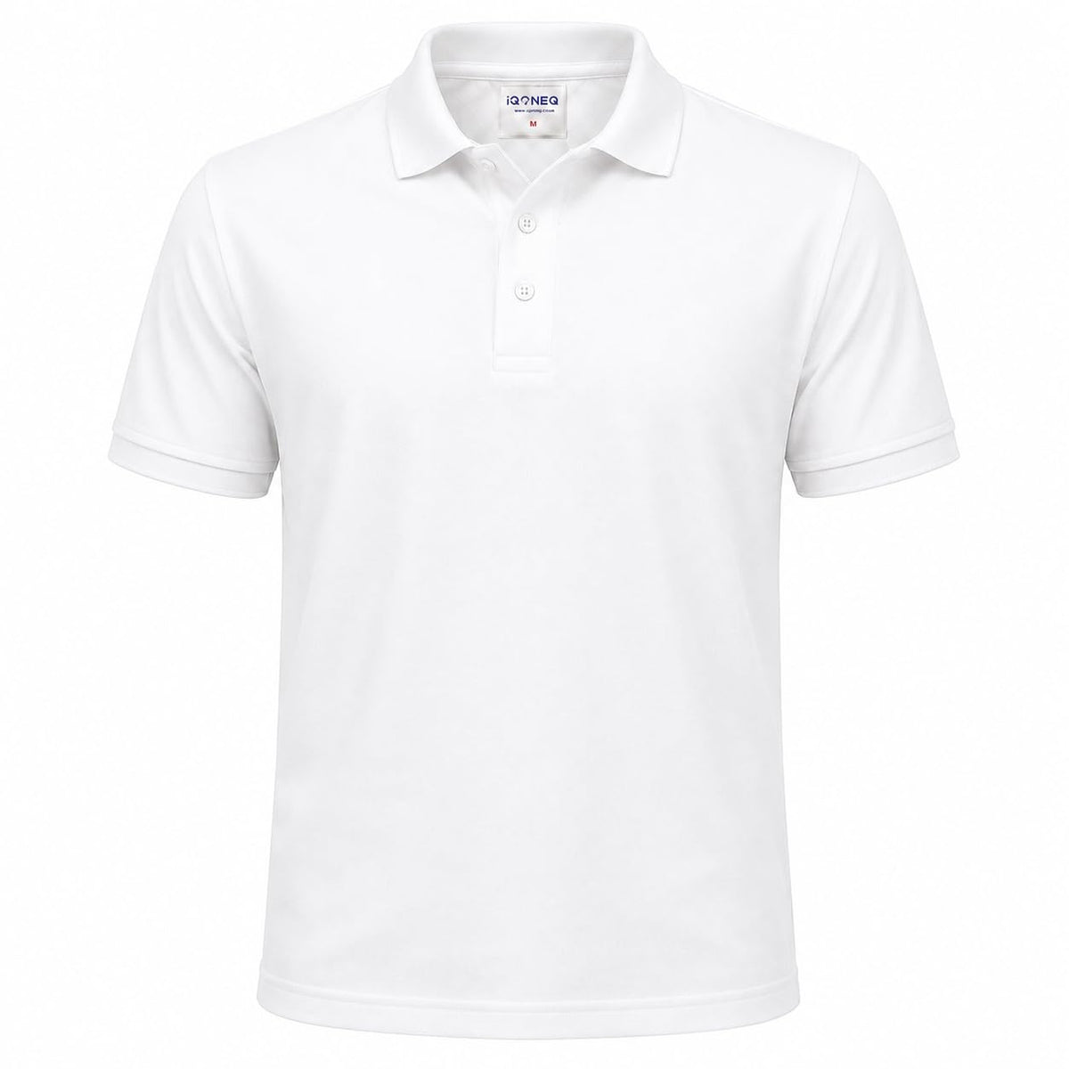 Mad Ink Men's Classic Polo Shirt, Short Sleeve Piqué Knit Collared Polo Top, Soft Breathable Comfortable Casual Shirt for Work, Office, Golf, Travel, Leisure & Everyday Wear