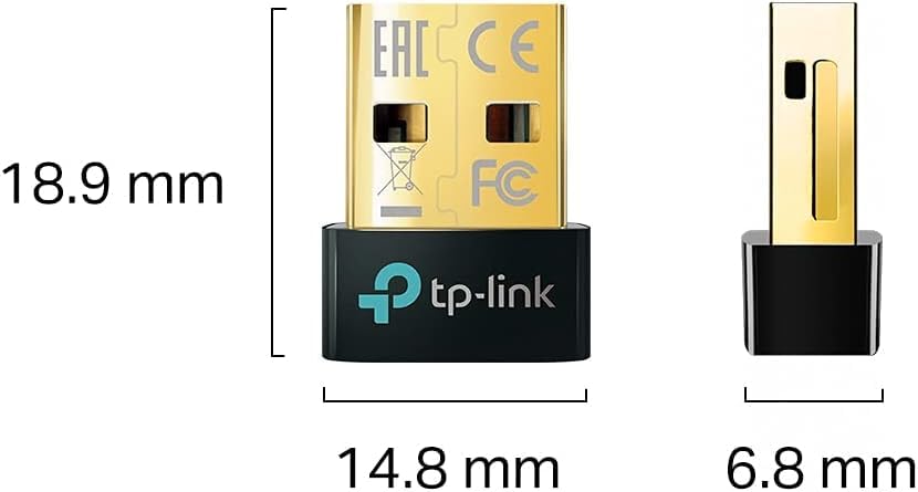 TP-Link UB5A Bluetooth 5.4 USB Adapter for PC, Nano Bluetooth Dongle