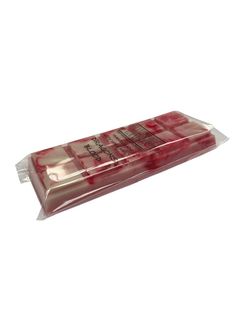 Dragons Blood Wax Melts | Strong Scented | Soy Wax | Handmade Snap Bar | (1 Bar)