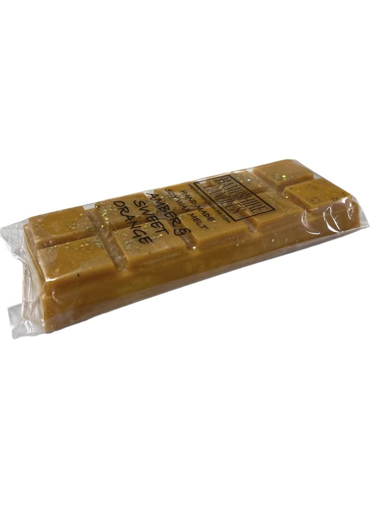 White Patchouli Wax Melts | Highly Scented | Eco Soy Wax, Vegan and Cruelty Free | Handmade Snap Bar