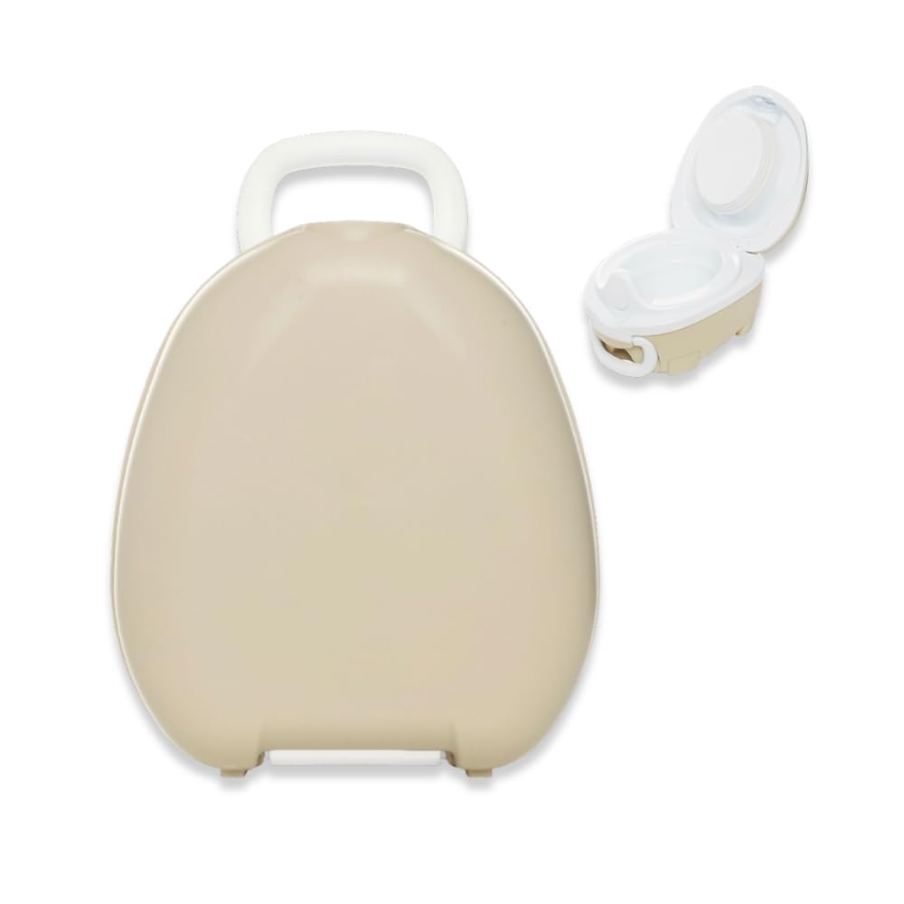 My Carry Potty - Travel Potty, Award-Winning Portable Toddler Toilet Seat for Kids to Take Everywhere (Ladybird)
