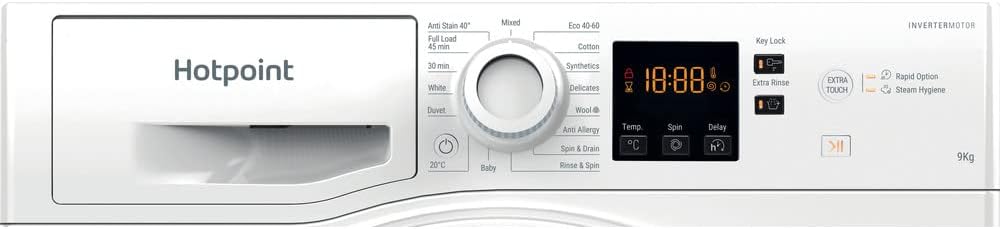 Hotpoint NSWF 946 W UK 9kg 1400rpm Anti-stain Washing Machine - White