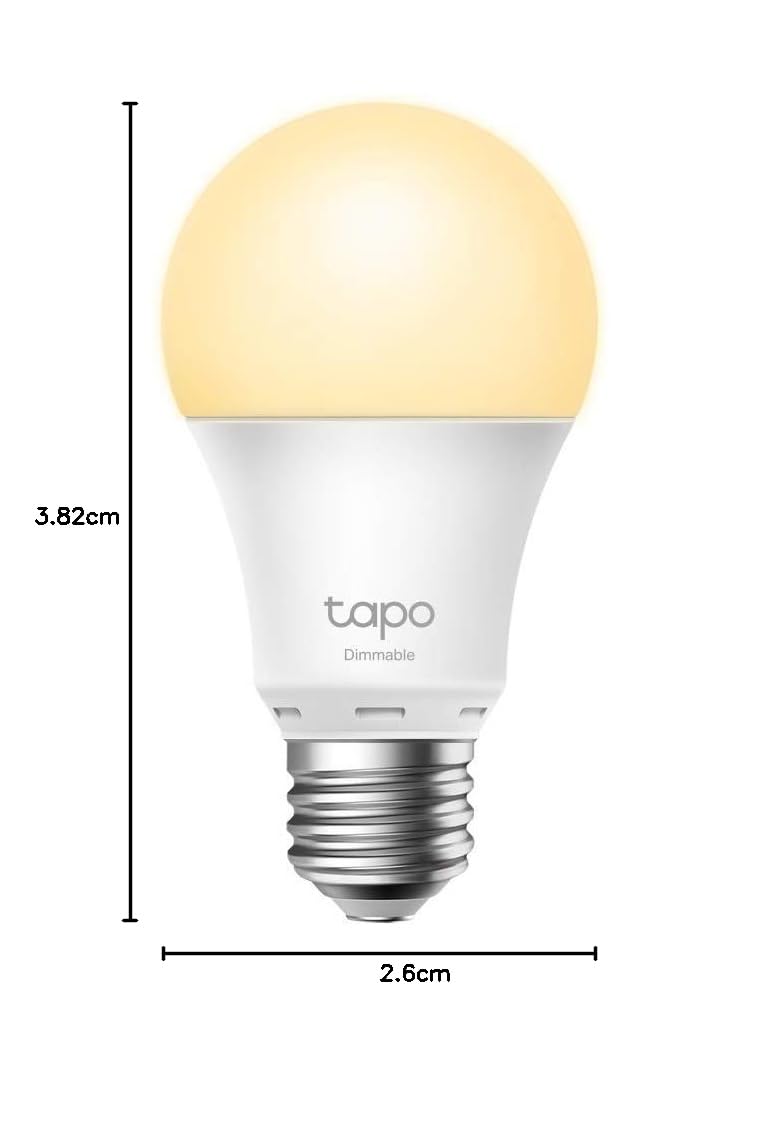 Tapo L430C(2-Pack) E14 Smart Bulb Candle Multicolour LED Light Bulb