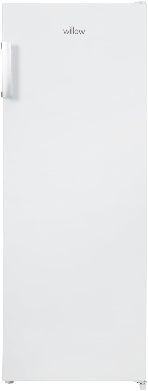 Willow WTF166W 166L Total No Frost Freestanding Tall Freezer 4* Rating Automatic Defrost Reversible Door Quiet White