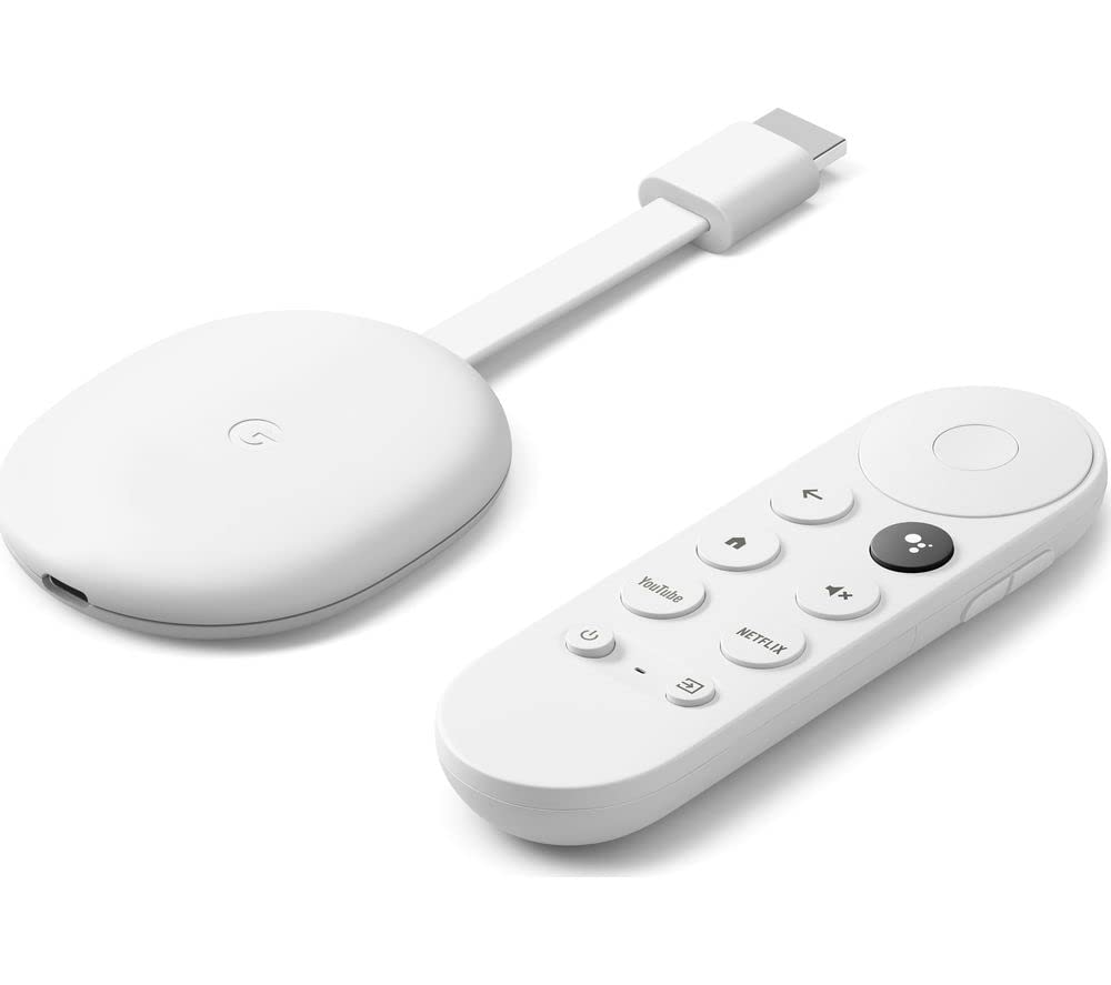 Google TV Streamer (4K) - Fast Streaming Entertainment With Voice Search Remote - Watch Movies, Shows, Live TV and Netflix in 4K HDR - Smart Home Control - 32 GB Storage - Porcelain