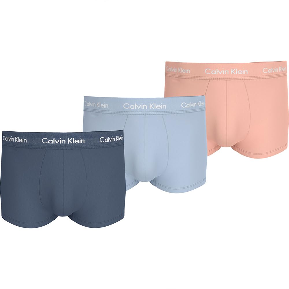 Calvin Klein Men’s 3 Pack Low Rise Trunks Underwear