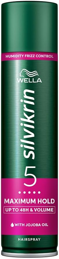 Wella Silvikrin Maximum Hold Hairspray, 400ml