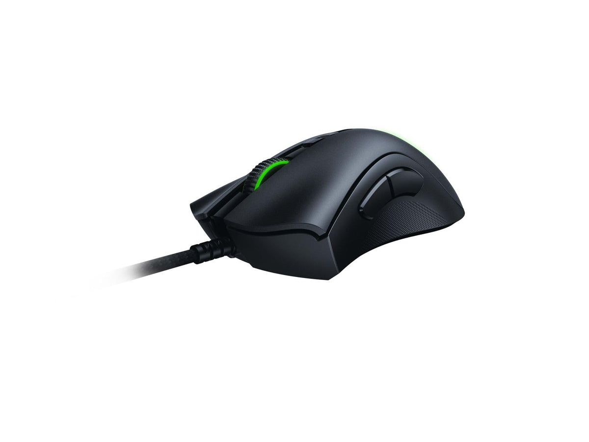 Razer DeathAdder Essential (2021) - Wired Gaming Mouse (Optical Sensor, 6400 DPI, 5 Programmable Buttons, Ergonomic Form Factor) White