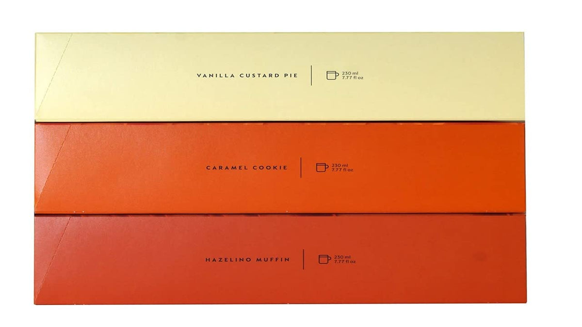 Nespresso Vertuo Coffee Pods Espresso Variety Pack - 30 Capsules (3 sleeves) Includes 10 Altissio, 10 Diavolto, 10 Voltesso Pods