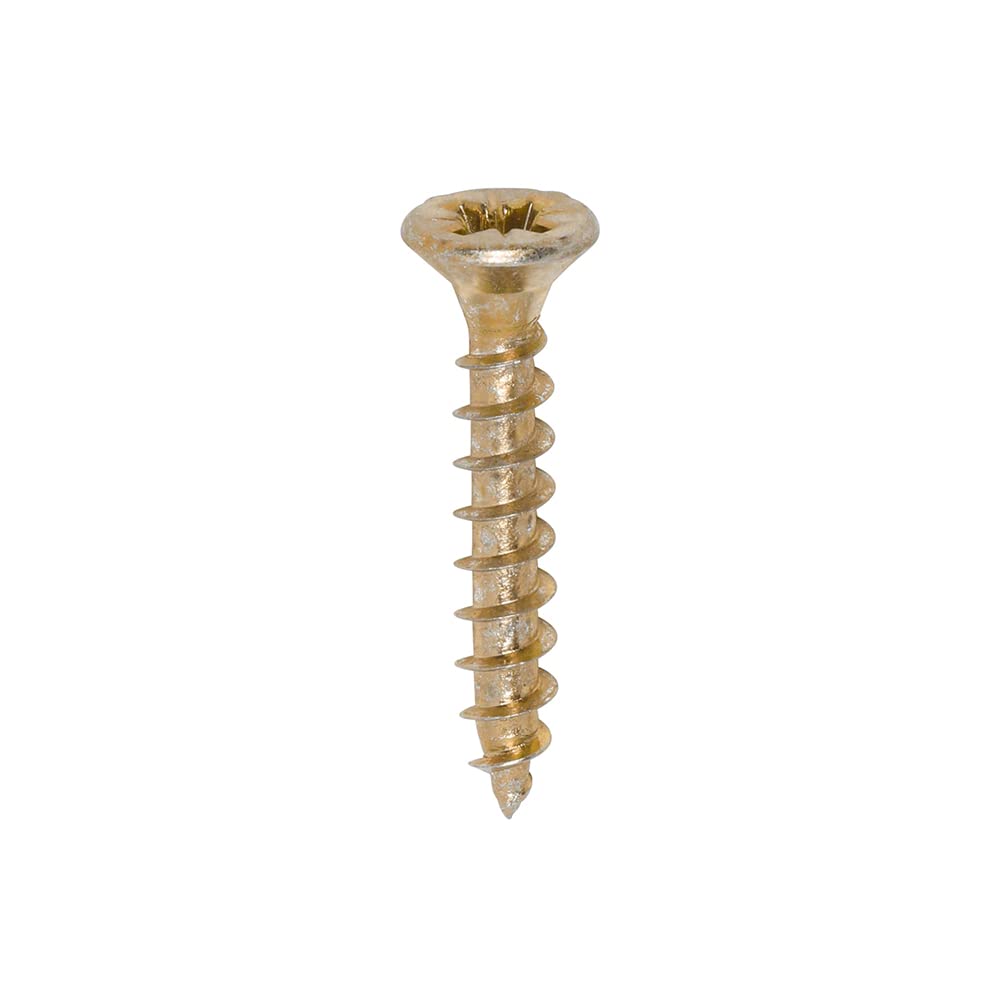TIMCO Solo Chipboard & Woodscrews - Gold - 6.0 x 90mm - 60090SOLOC