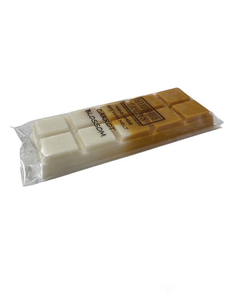 White Patchouli Wax Melts | Highly Scented | Eco Soy Wax, Vegan and Cruelty Free | Handmade Snap Bar