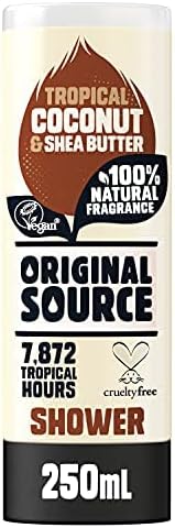 Original Source Coconut & Shea Butter Shower Gel, 6x250ml