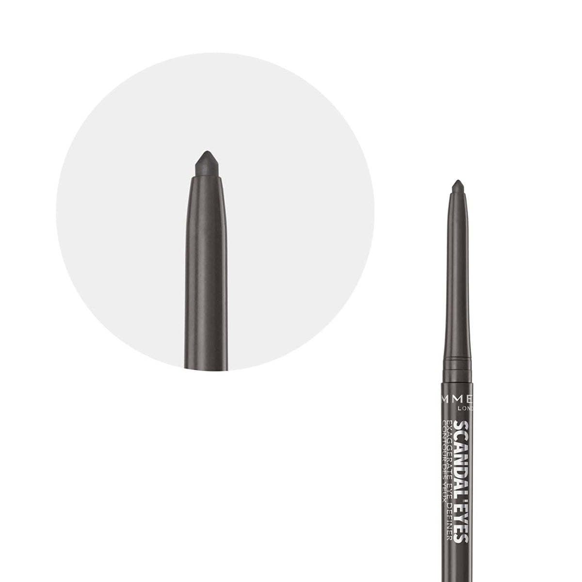 Rimmel London Scandaleyes Exaggerate Eye Definer, 001 Intense Black, 0.35g