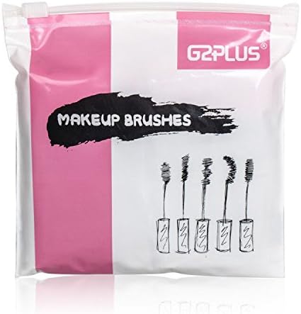 G2PLUS 100 PCS Black Disposable Eyelash Brushes Spoolies: