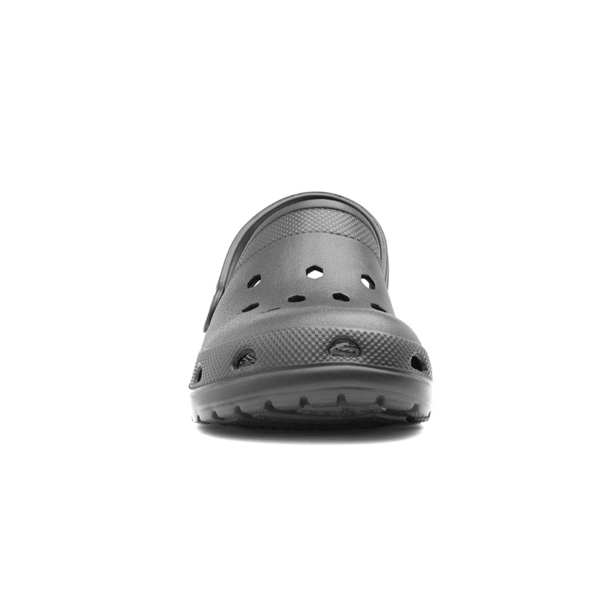 Shoe Zone - Adults Black Slip On EVA Clog Sandal