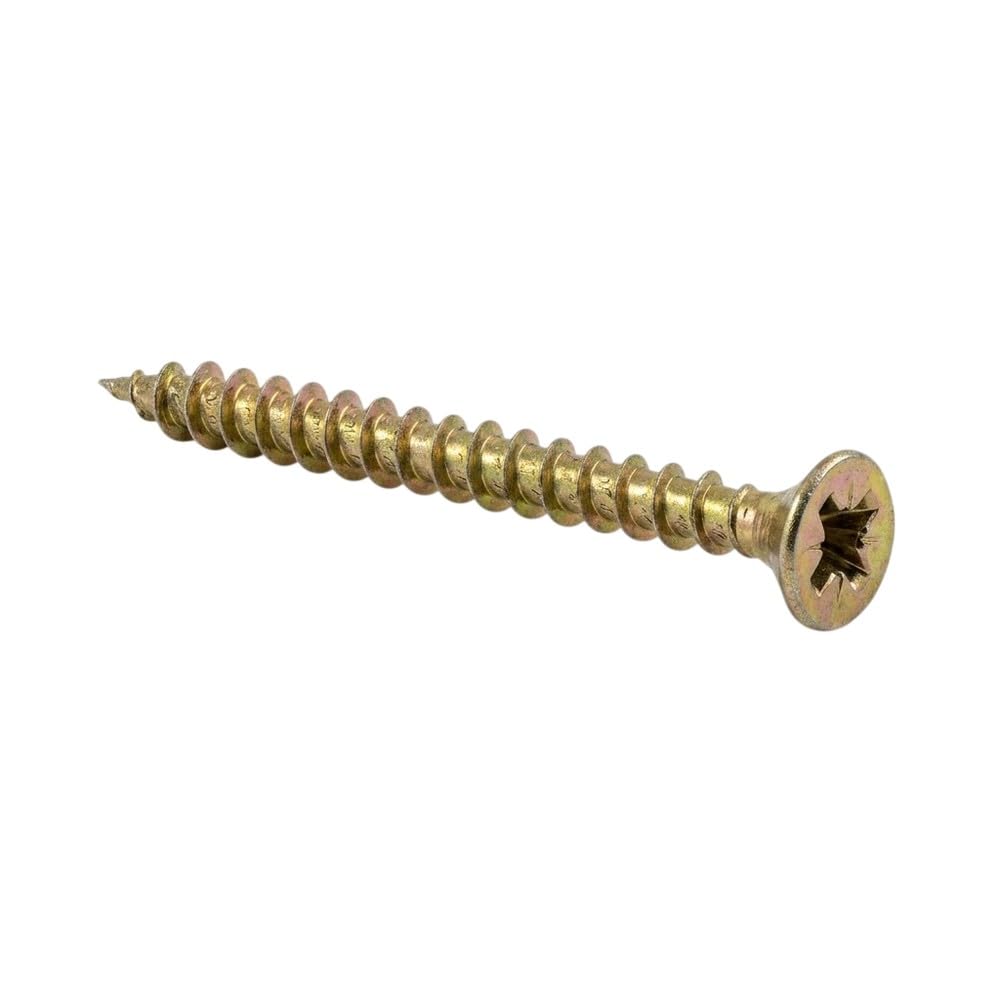 ForgeFix Multi-Purpose Single Thread Screws | 3.5 x 40mm | Zinc | Box 200
