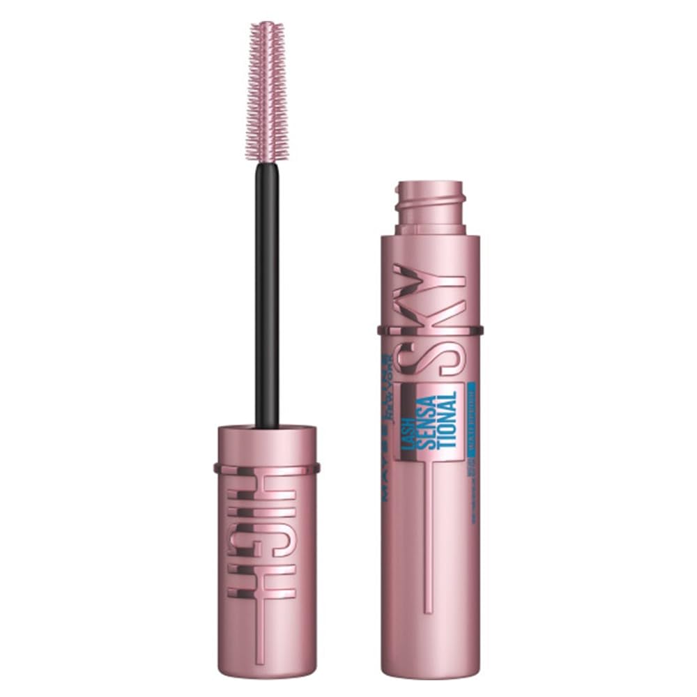 Maybelline Mascara, Lash Sensational Sky High Volumizing Thickening, Black