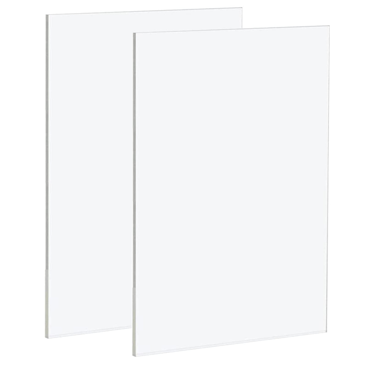 A4 Clear Acrylic Sheets - 210mm x 297mm x 6mm Clear Plastic Acrylic Sheet, Transparent Plastic Sheet Panels for Decoration, Display, Picture Frame, Painting