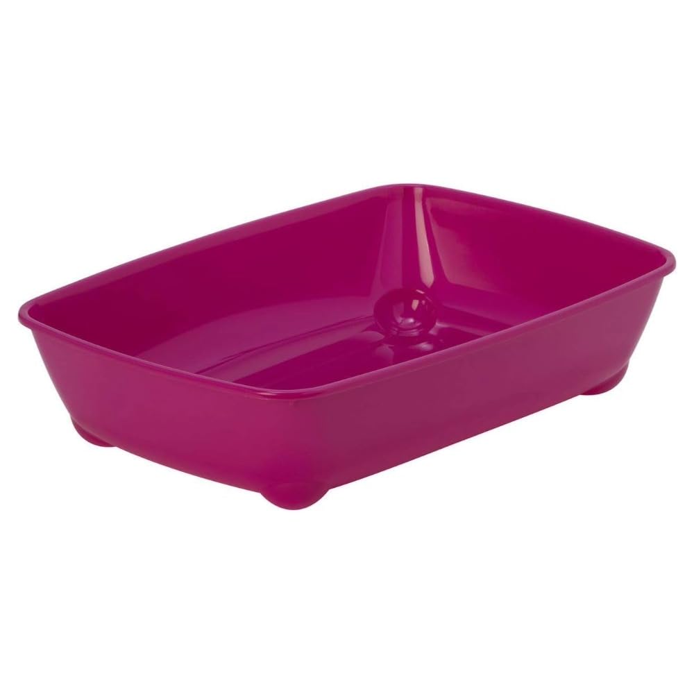 Petface Durable Cat Litter Tray, 42 cm, Assorted Colours (Pack of 1)