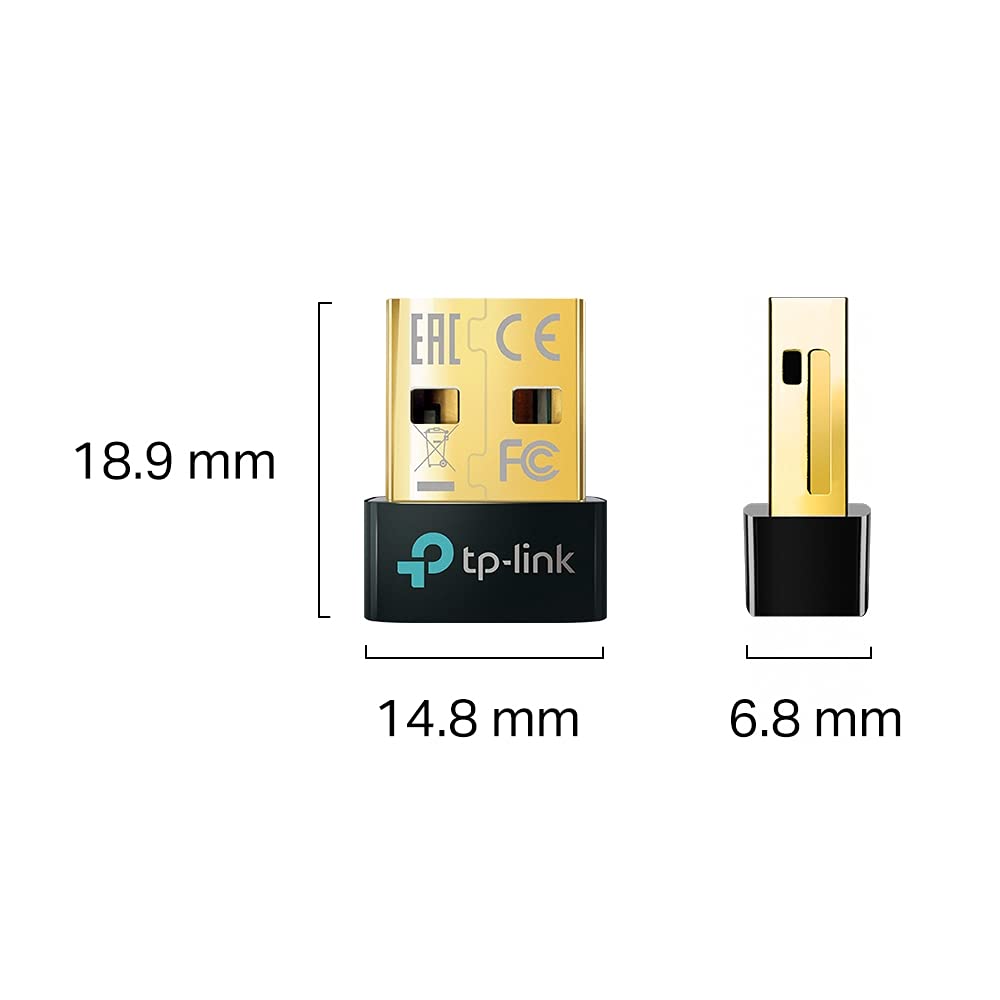 TP-Link UB5A Bluetooth 5.4 USB Adapter for PC, Nano Bluetooth Dongle