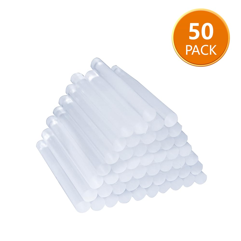 ANSIO Hot Glue Sticks for Hot Glue Gun, SGS Approved, 100 pcs - 7mm x 100mm