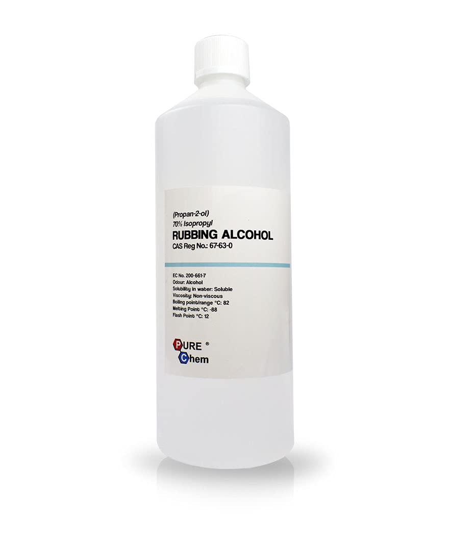 Isopropyl Alcohol, 70% Rubbing Alcohol 2x1L