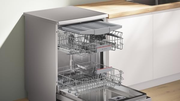Bosch Series 2 SMS26AW08G Freestanding Dishwasher, 60cm, White