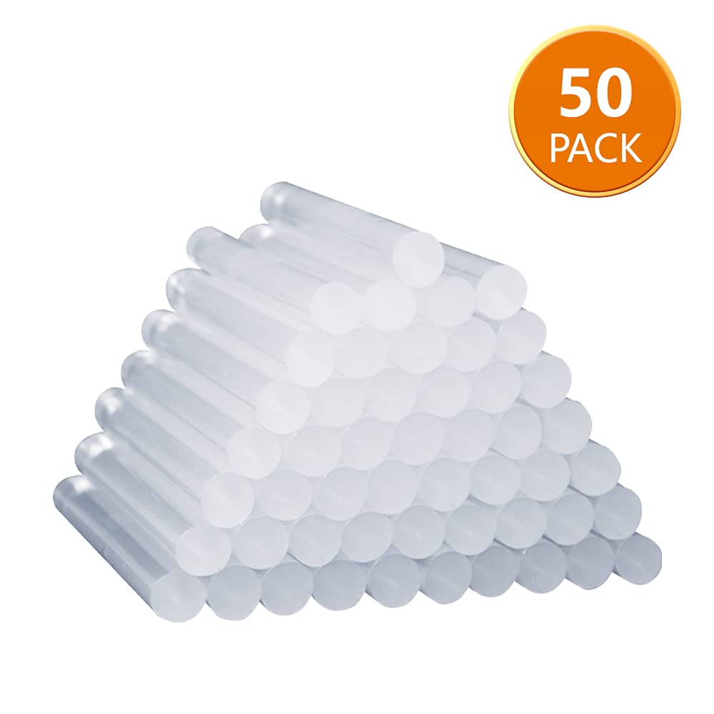 ANSIO Hot Glue Sticks for Hot Glue Gun, SGS Approved, 100 pcs - 7mm x 100mm