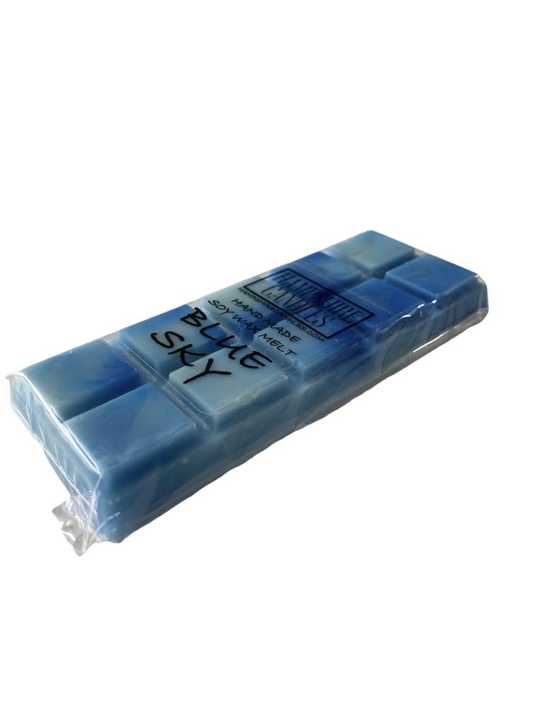 White Patchouli Wax Melts | Highly Scented | Eco Soy Wax, Vegan and Cruelty Free | Handmade Snap Bar