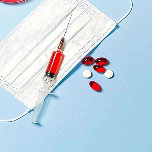 5PCS 5ML Plastic Syringes Measuring Syringe No Needle Syringe 5ML Syringes Sterile Colostrum for Scientific Lab Baby Medicine Dispensing Liquid Measuring Watering Pet Feeding Glue Applicator