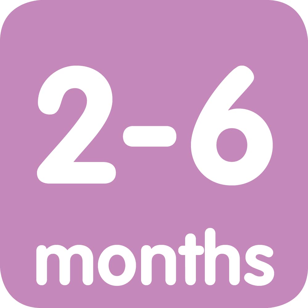 MAM Comfort Dummies, 0-3M, 2 Pack, Orthodontic Design, Pink/Cream