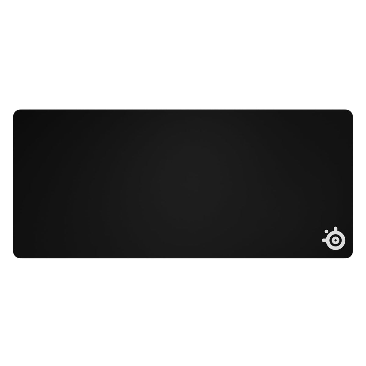 SteelSeries QcK Edge Cloth Gaming Mouse Pad - Never-fray Stitched Edges - Optimized For Gaming Sensors - Size L (450 x 400 x 2mm) - Black