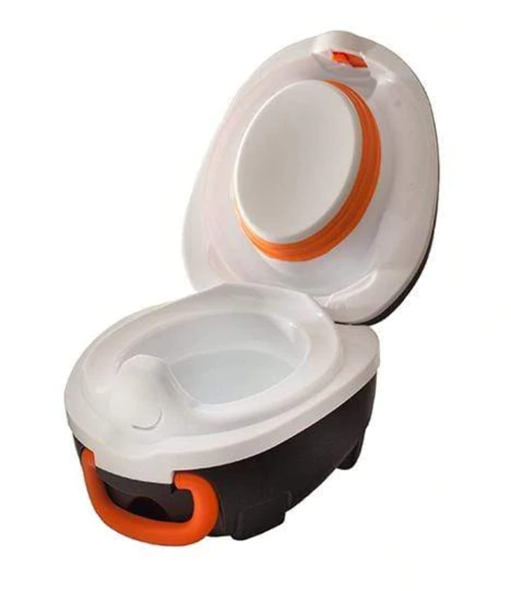 My Carry Potty - Travel Potty, Award-Winning Portable Toddler Toilet Seat for Kids to Take Everywhere (Ladybird)