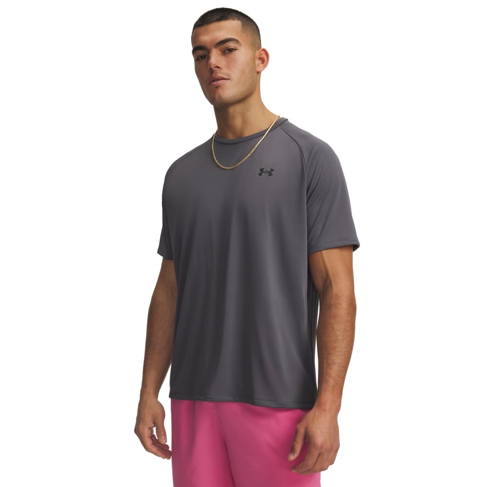 Under Armour Men Tech 2. Shortsleeve, Light and Breathable Sports T-Shirt, Gym Clothes, Wicks Away Sweat & Dries Very Fast