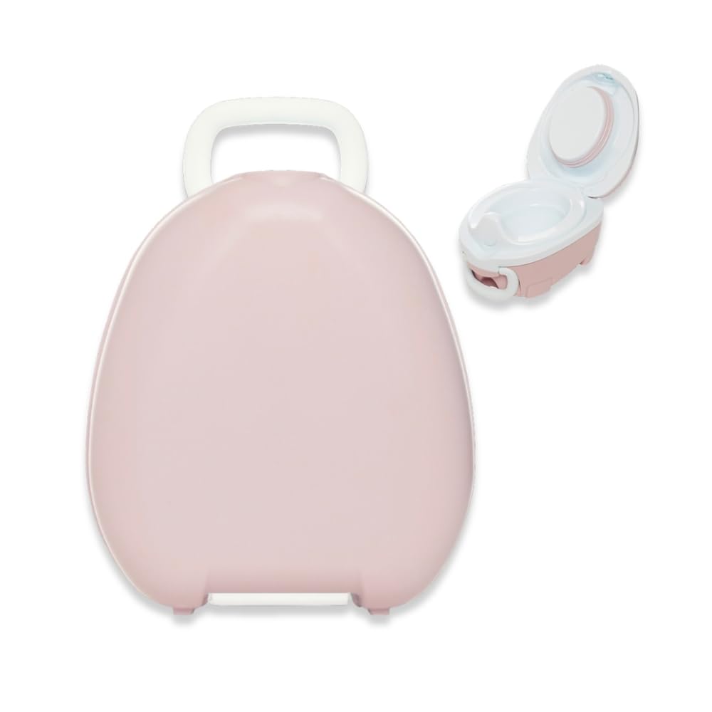 My Carry Potty - Travel Potty, Award-Winning Portable Toddler Toilet Seat for Kids to Take Everywhere (Ladybird)