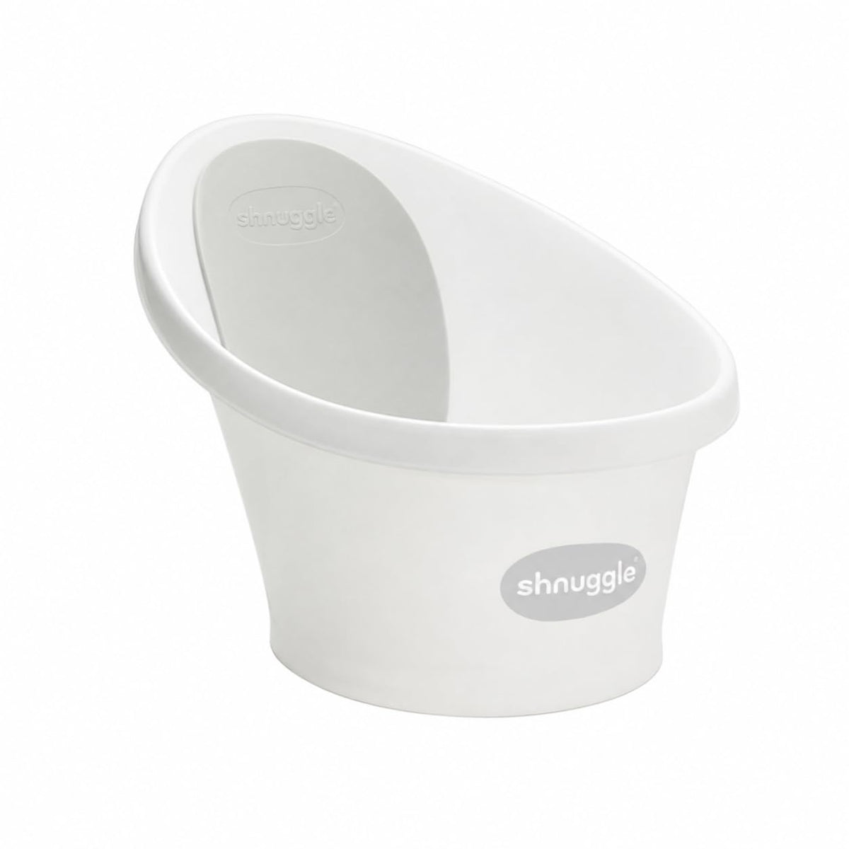 Shnuggle ECO Newborn Baby Bath Seat, Baby Bath Tub Made with 98% Recycled Material & Bum Bump Support, Compact Infant Bath, Sustainable Newborn Essentials & Baby Shower Gift
