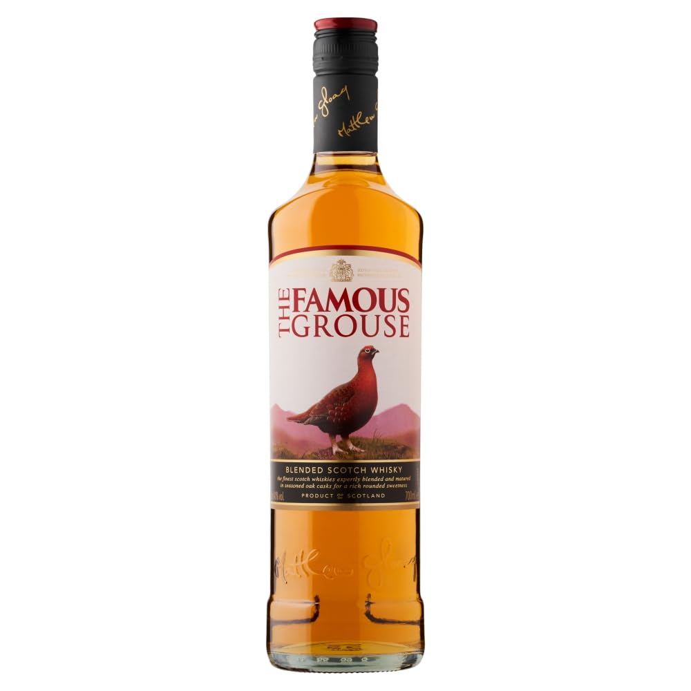The Famous Grouse Finest | Scotch | Blended Whisky | Dried Fruit & Soft Spices | Scotland's Favourite Whisky for Over 40 Years | 40% ABV | 35 cl