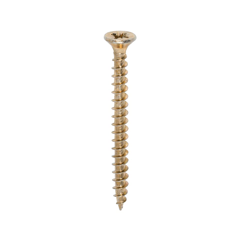 TIMCO Solo Chipboard & Woodscrews - Gold - 6.0 x 90mm - 60090SOLOC