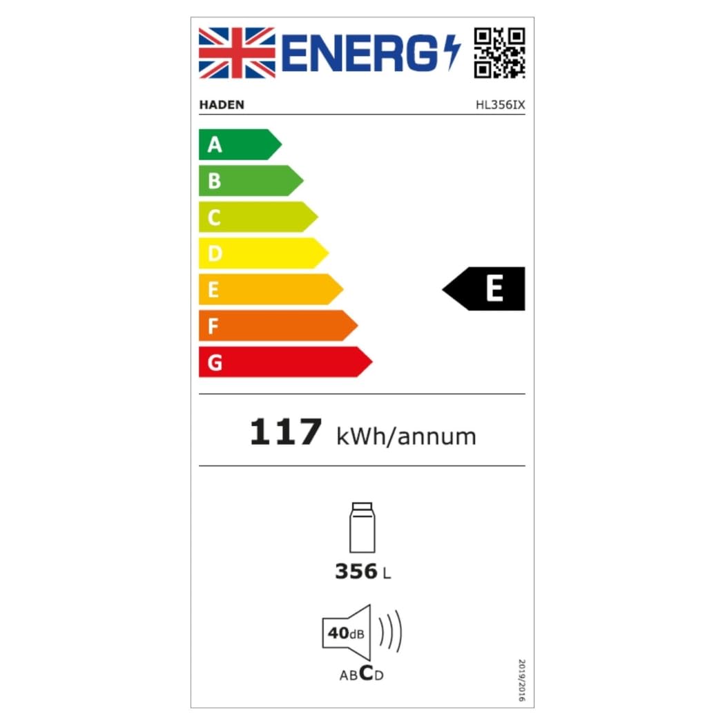 HADEN Tall Freezer 143cm 168L Manual defrost control Grey