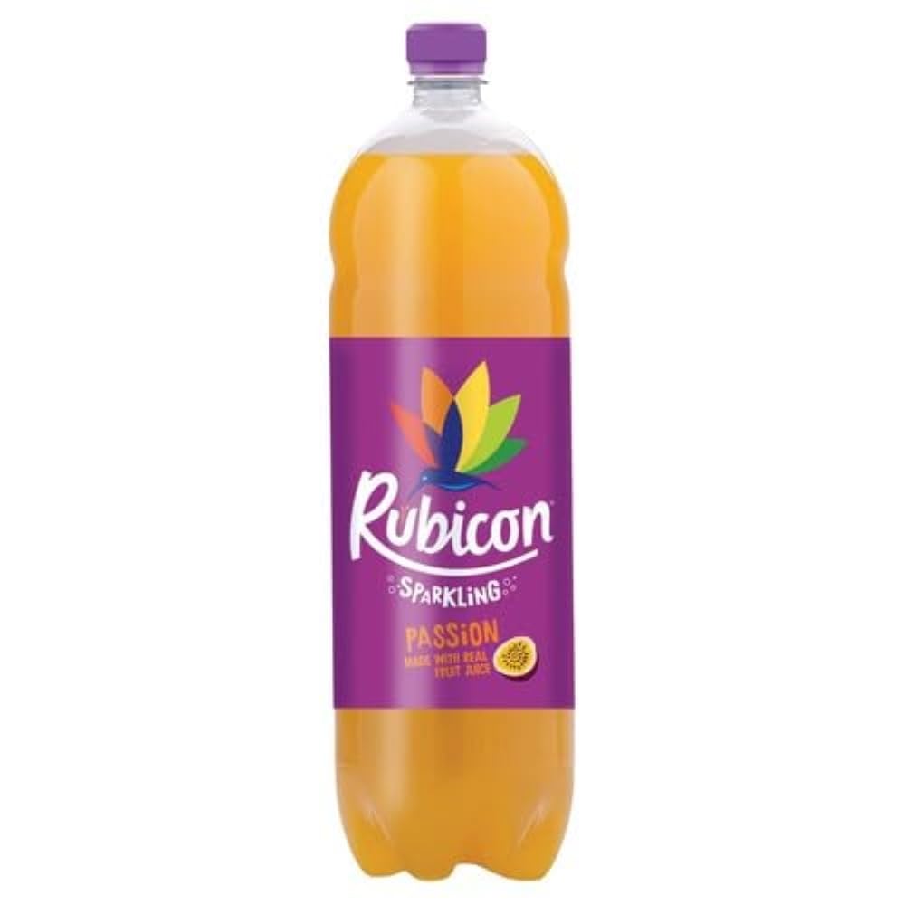 Rubicon Mango Sparkling Fruit Soft Drink, 6 Pack, 330ml Cans