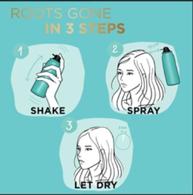 L'Oréal Paris Magic Retouch Temporary Root Touch Up Spray, Dark Brown 75ml