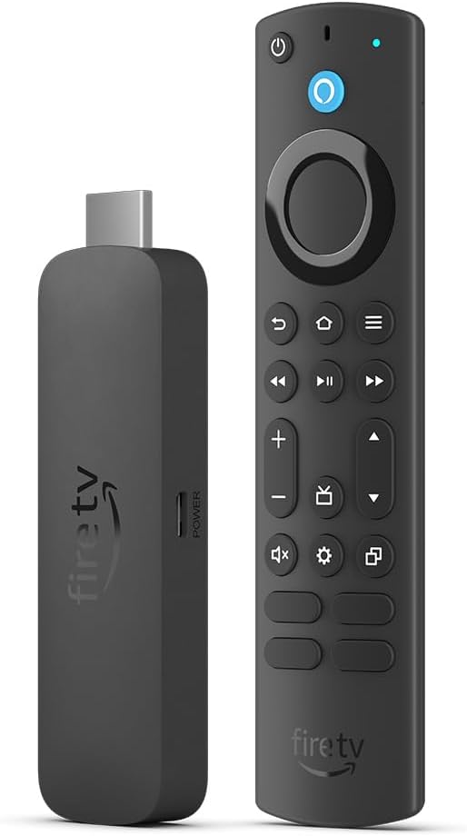 Certified Refurbished Amazon Fire TV Stick 4K Max streaming device | supports Wi-Fi 6E, Ambient Experience