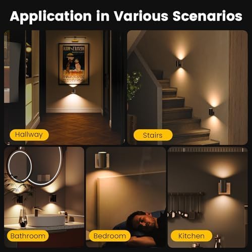 Fibrdoo Night Light Plug in, Dusk to Dawn Sensor Led Night Light Black