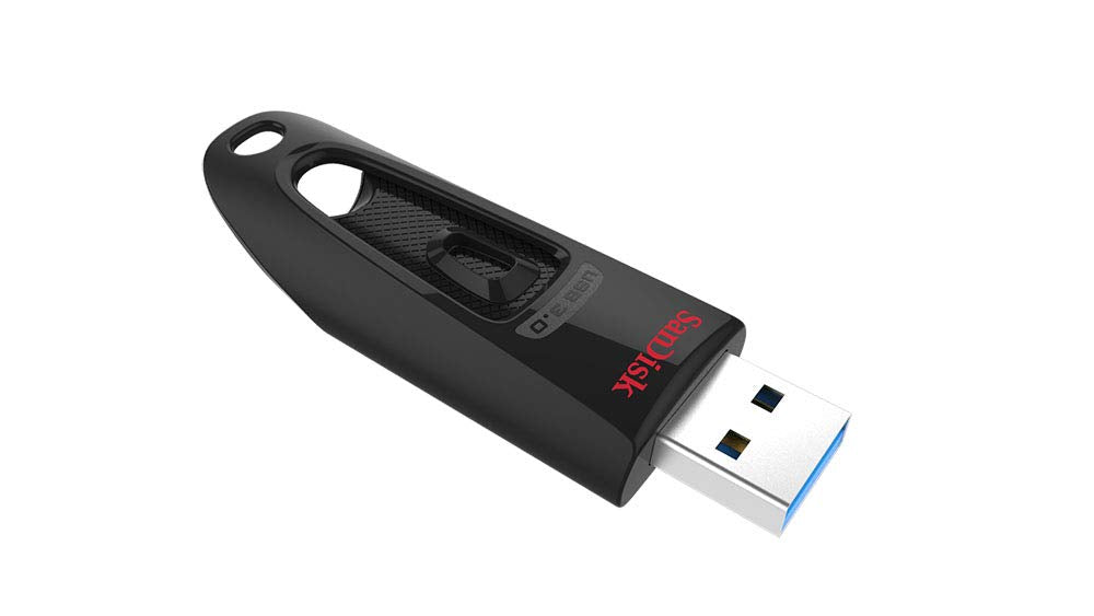 SanDisk Ultra 32 GB USB Flash Drive USB 3.0 Up to 130 MB/s Read - Twin Pack, Red/Blue (Pack of 5)