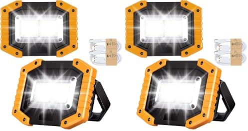Edasion 30W LED Work Light Rechargeable COB Battery Floodlight 2000LM