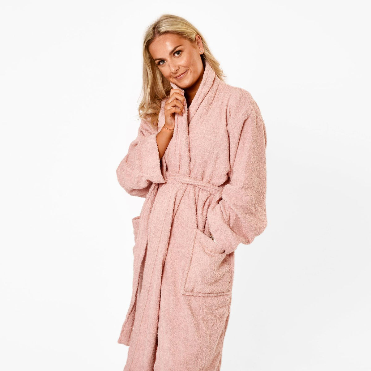 Brentfords Luxury 100% Cotton Bath Robe Terry Towel Soft Dressing Gown Unisex
