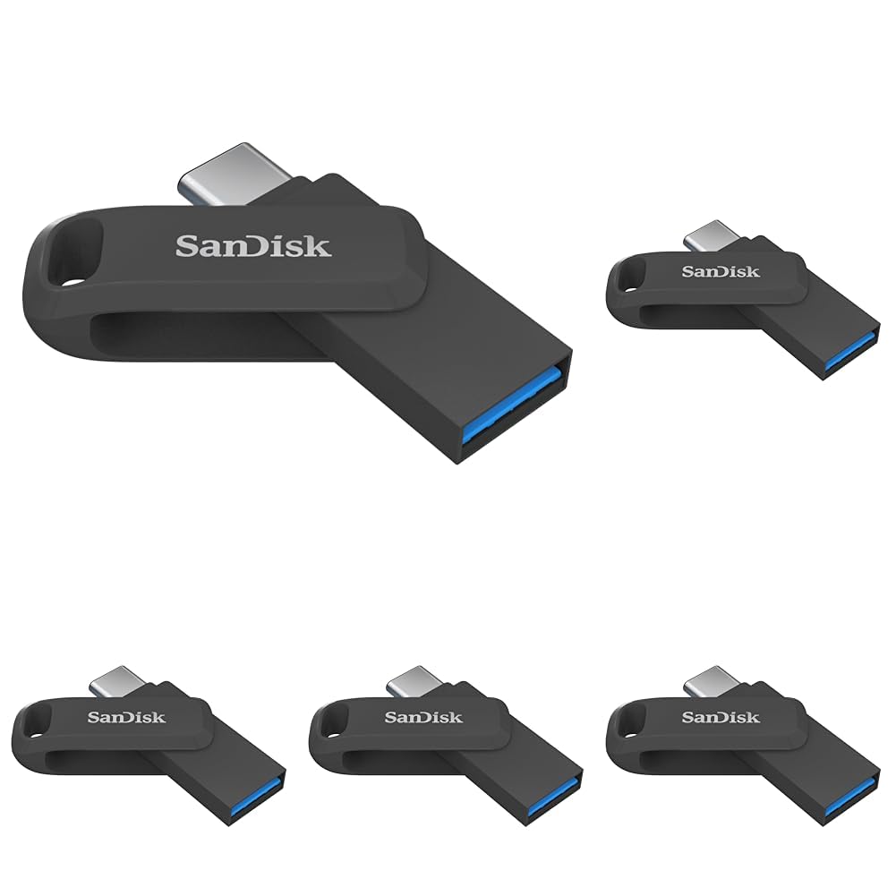 SANDISK Ultra Dual Drive Go 128GB, USB-C & USB-A, Up to 400MB/s Read Speeds